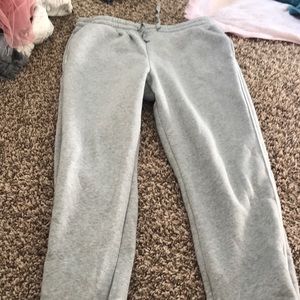 Grey sweat pants